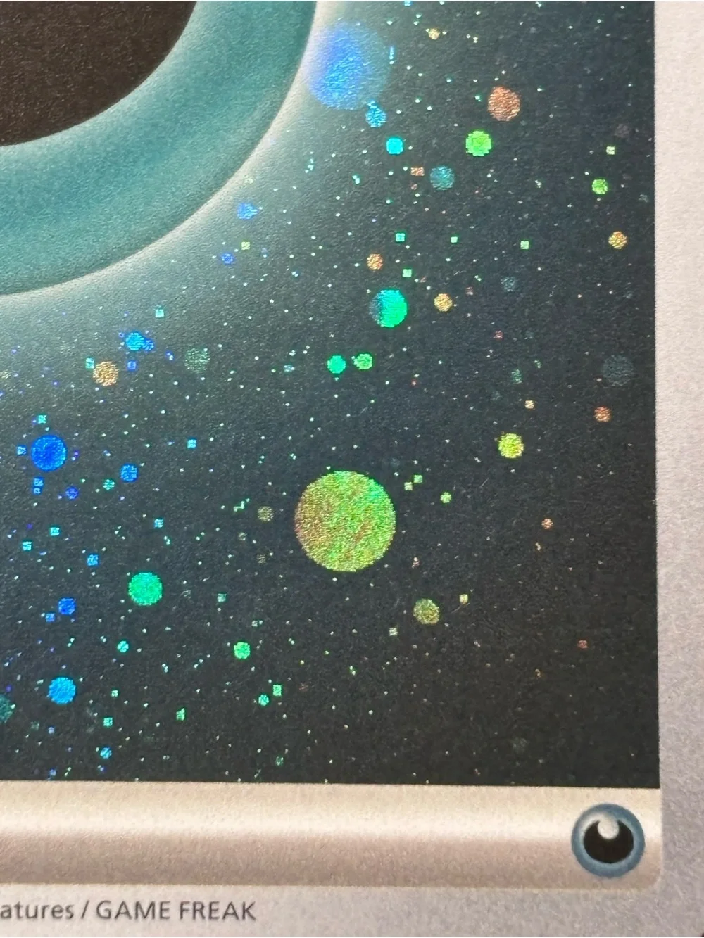 Full Holo Basic Energy Darkness Type Card